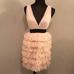 H&M nude party dress, size 4